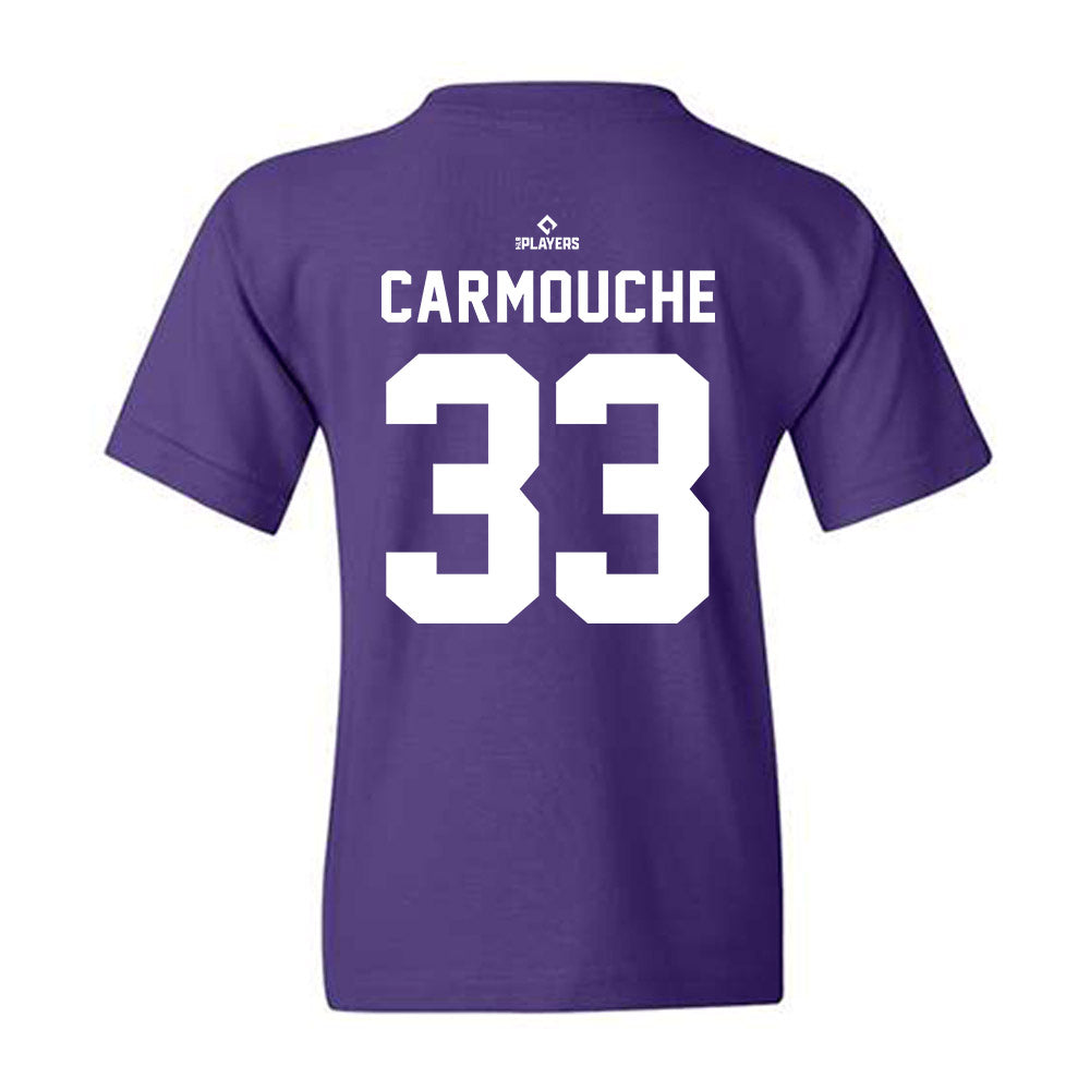 WS Dash - MILB Baseball : Dylan Carmouche - Youth T-Shirt-1