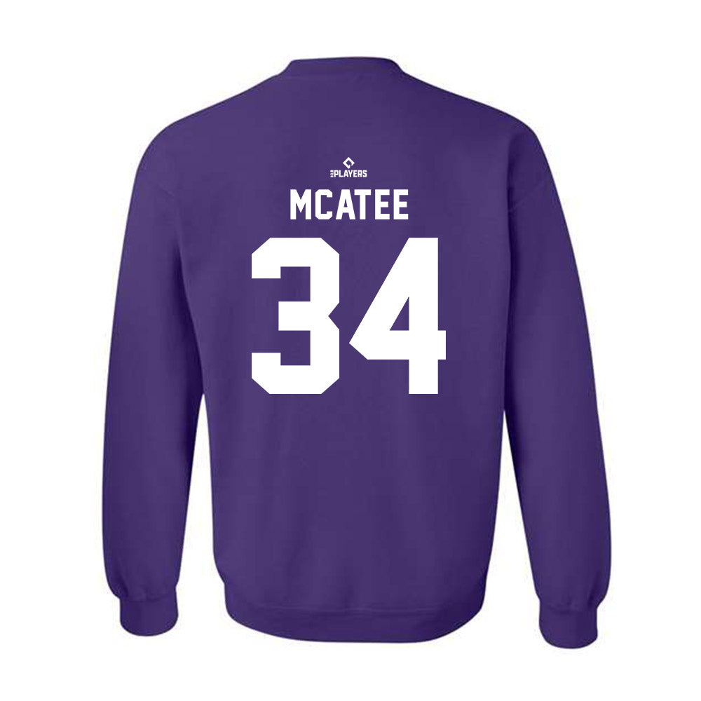 WS Dash - MILB Baseball : Aric McAtee - Crewneck Sweatshirt-1