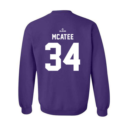 WS Dash - MILB Baseball : Aric McAtee - Crewneck Sweatshirt-1