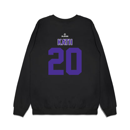 WS Dash - MILB Baseball : Wes Kath - Premium Crewneck Sweatshirt-1