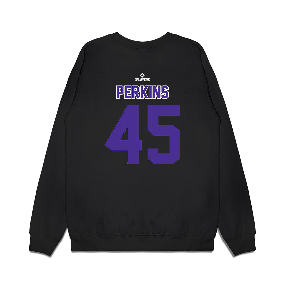 WS Dash - MILB Baseball : Carlton Perkins - Premium Crewneck Sweatshirt-1