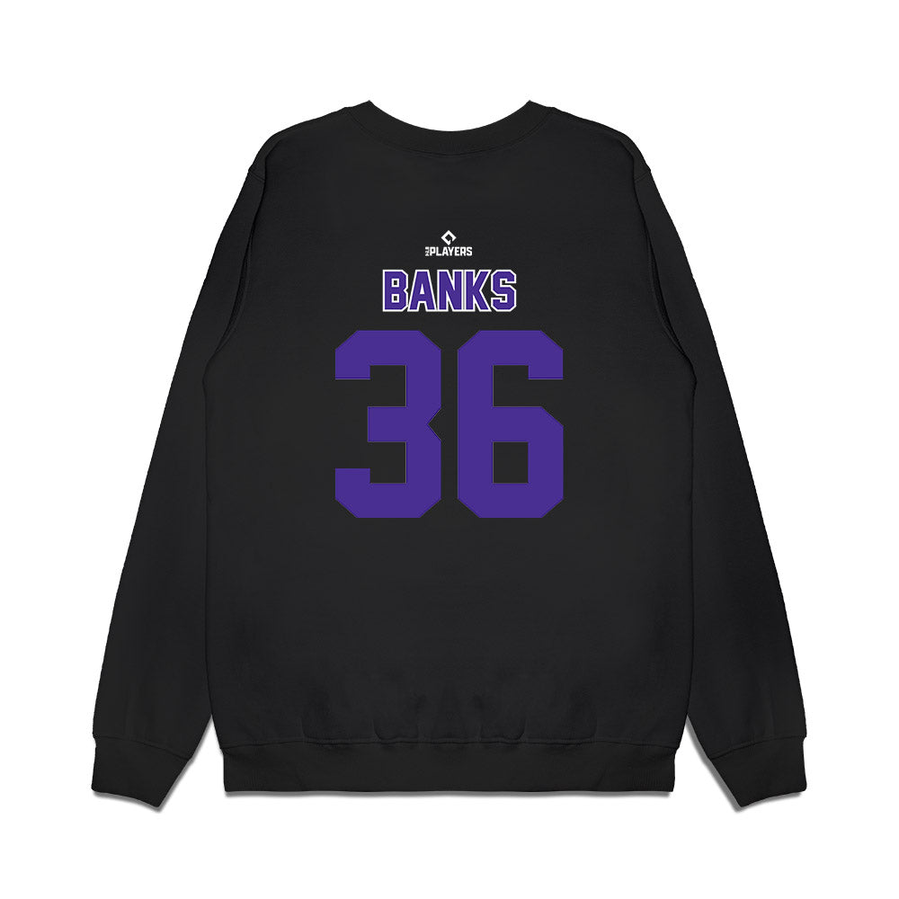 WS Dash - MILB Baseball : Max Banks - Premium Crewneck Sweatshirt-1