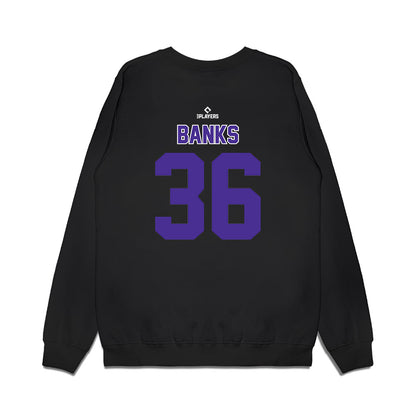 WS Dash - MILB Baseball : Max Banks - Premium Crewneck Sweatshirt-1