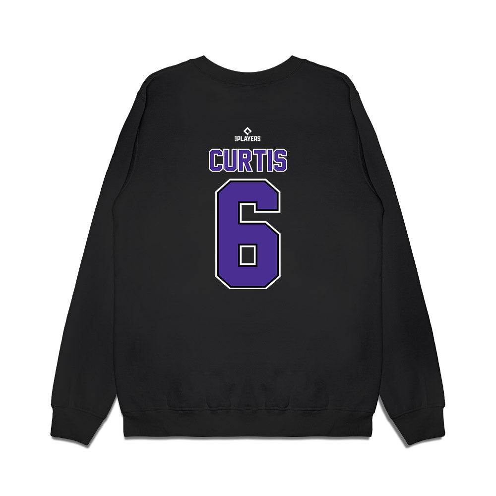 WS Dash - MILB Baseball : Jake Curtis - Premium Crewneck Sweatshirt-1