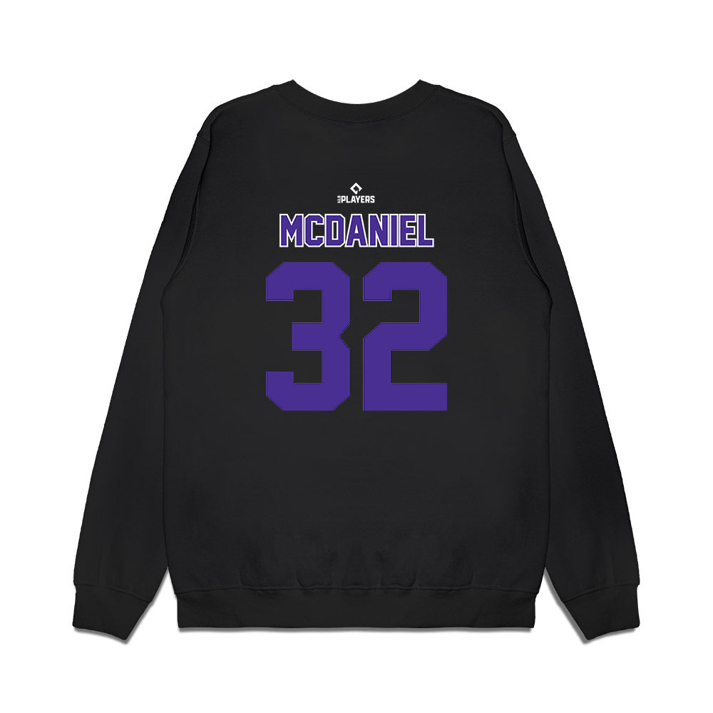 WS Dash - MILB Baseball : Drew McDaniel - Premium Crewneck Sweatshirt-1