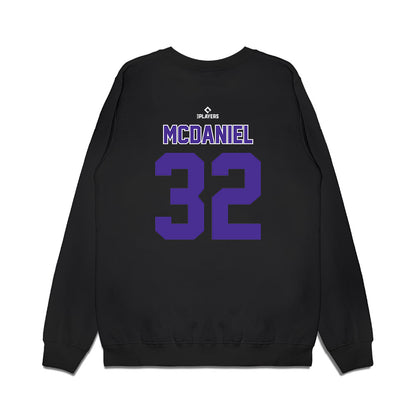 WS Dash - MILB Baseball : Drew McDaniel - Premium Crewneck Sweatshirt-1