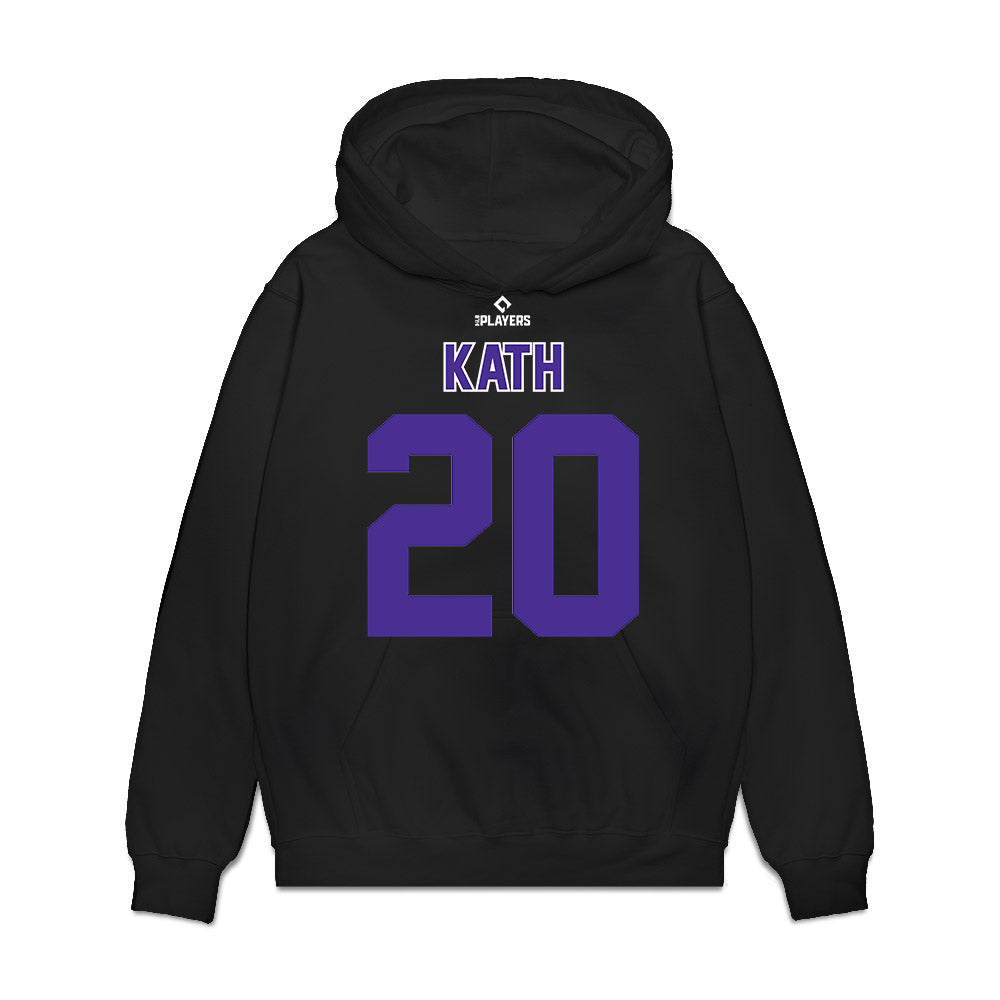 WS Dash - MILB Baseball : Wes Kath - Premium Hooded Sweatshirt-0