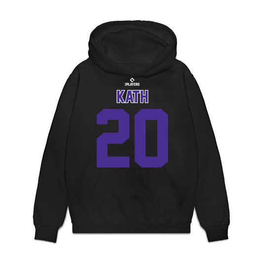 WS Dash - MILB Baseball : Wes Kath - Premium Hooded Sweatshirt-0