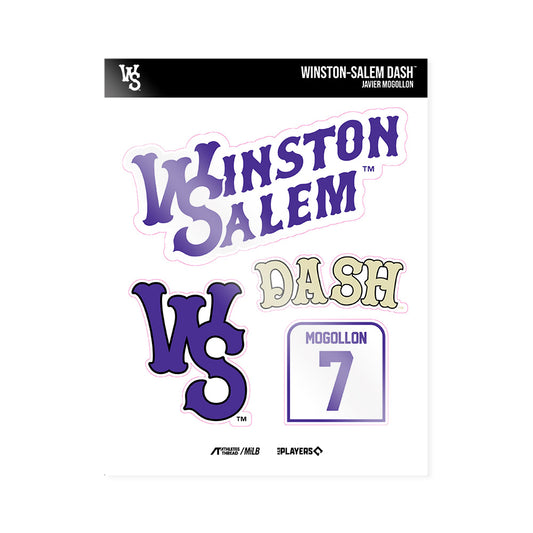 WS Dash - MILB Baseball : Javier Mogollon - Sticker Sheet-0