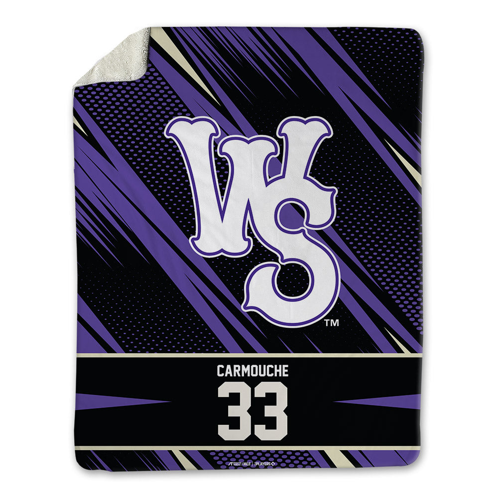 WS Dash - MILB Baseball : Dylan Carmouche - Blanket-0