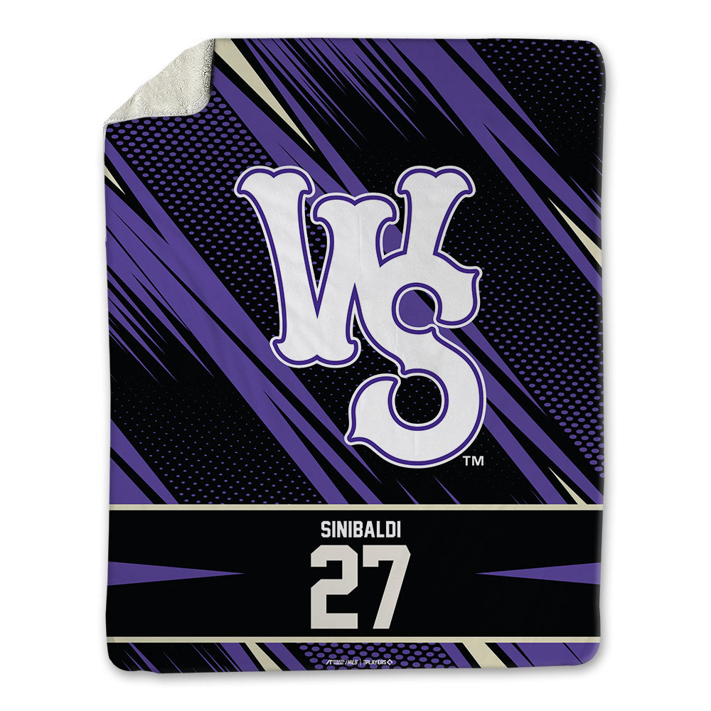 WS Dash - MILB Baseball : Justin Sinibaldi - Blanket-0