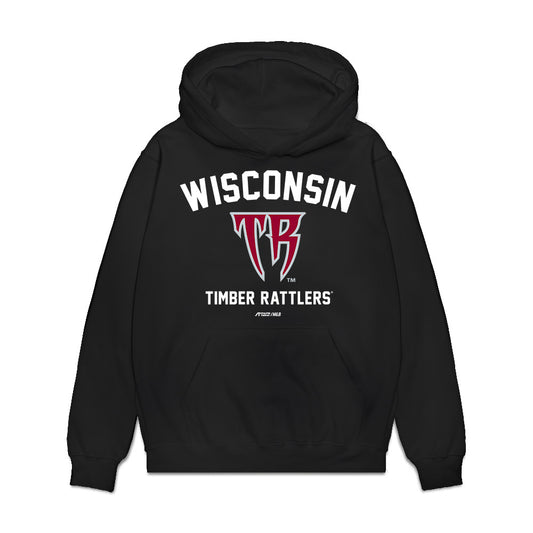 T Rattlers - MILB Baseball : Yerlin Rodriguez - Premium Hooded Sweatshirt-0