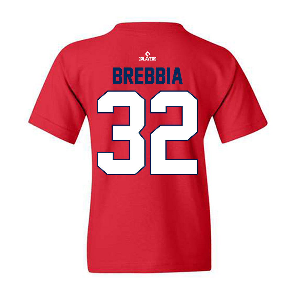Worcester WooSox - MILB Baseball : John Brebbia - Youth T-Shirt-1