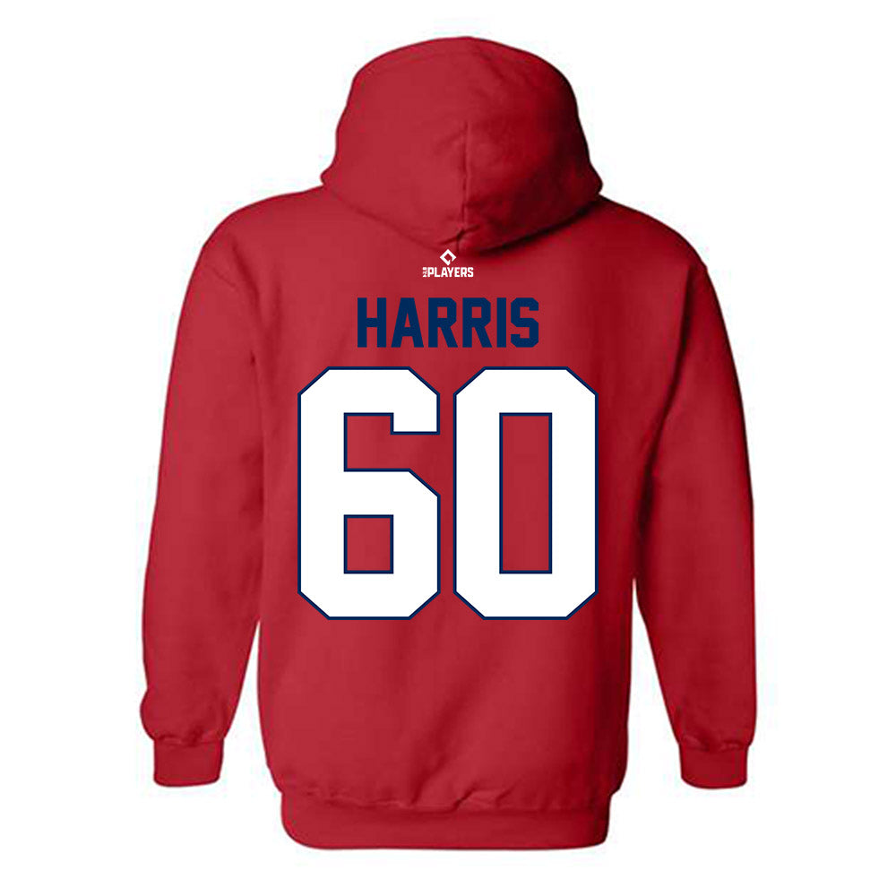 Worcester WooSox - MILB Baseball : Brett Harris - Hooded Sweatshirt-1