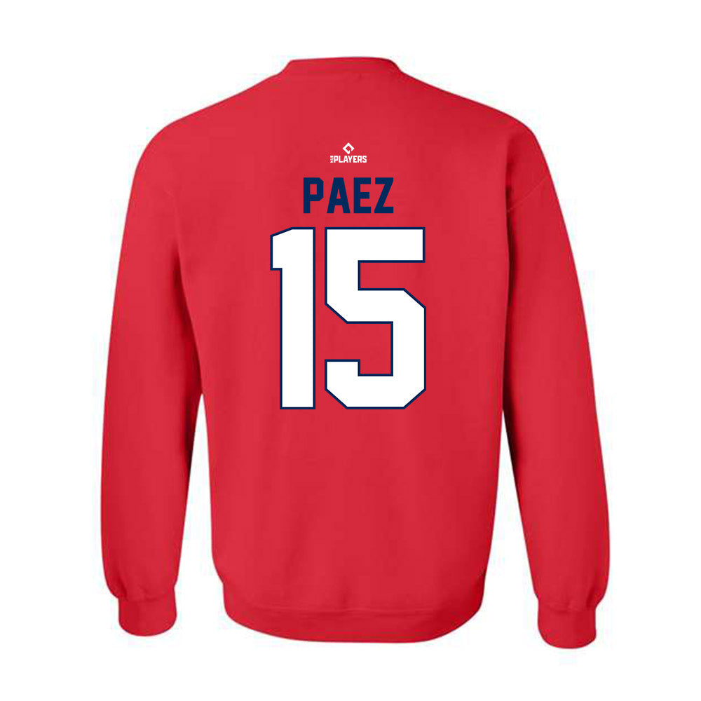 Worcester WooSox - MILB Baseball : Jedixson Paez - Crewneck Sweatshirt-1