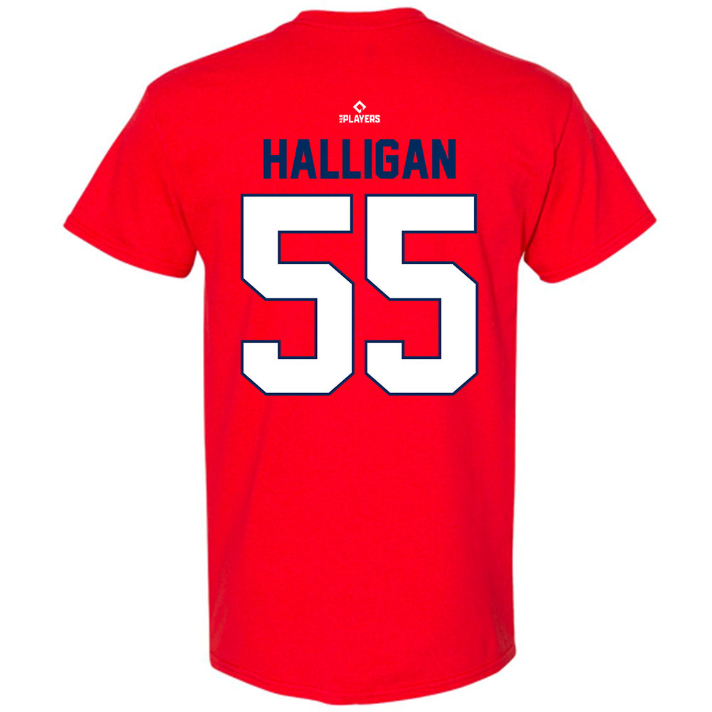 Worcester WooSox - MILB Baseball : Patrick Halligan - T-Shirt-1
