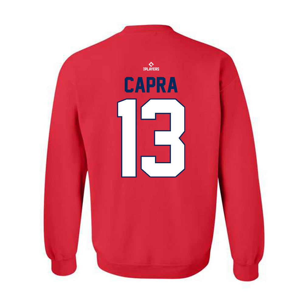 Worcester WooSox - MILB Baseball : Vinny Capra - Crewneck Sweatshirt-1