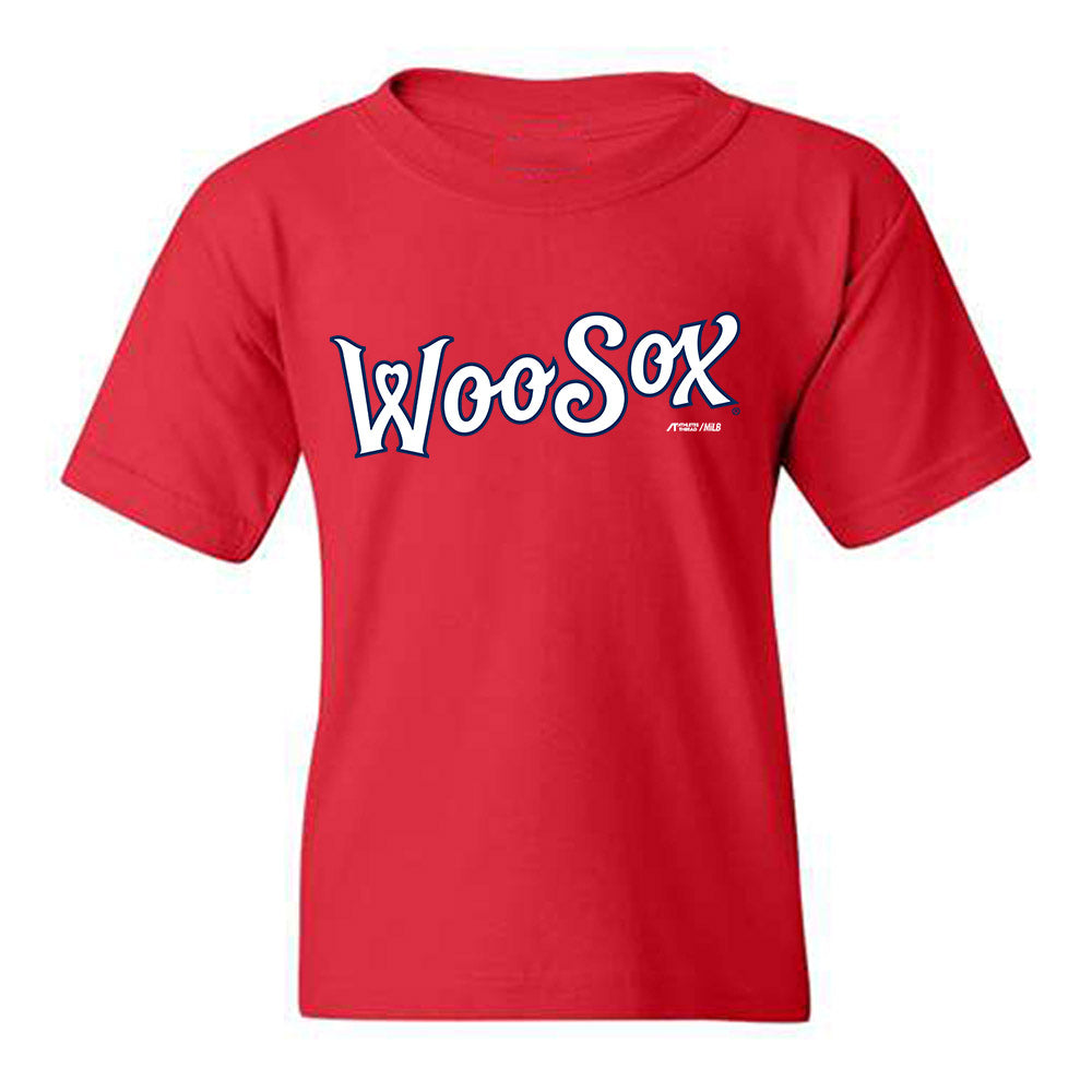 Worcester WooSox - MILB Baseball : John Brebbia - Youth T-Shirt-0