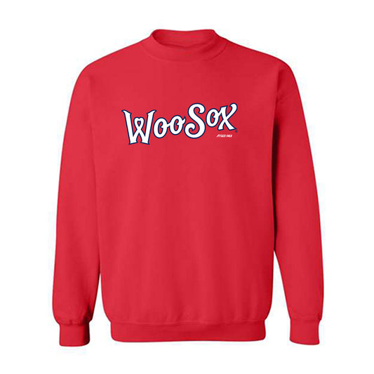Worcester WooSox - MILB Baseball : Tomas Nido - Crewneck Sweatshirt-0
