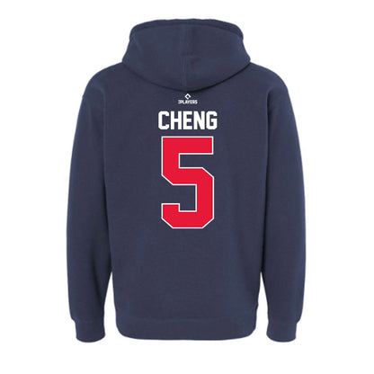 Worcester WooSox - MILB Baseball : Tsung-Che Cheng - Hooded Pullover Sweatshirt-1