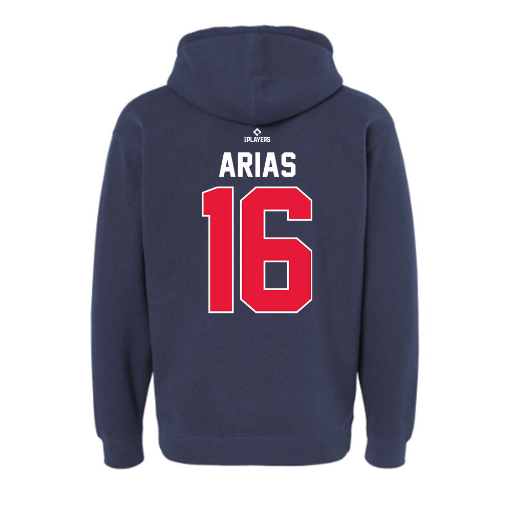 Worcester WooSox - MILB Baseball : Franklin Arias - Hooded Pullover Sweatshirt-1