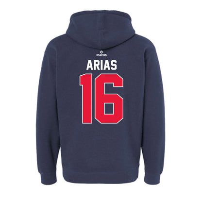 Worcester WooSox - MILB Baseball : Franklin Arias - Hooded Pullover Sweatshirt-1