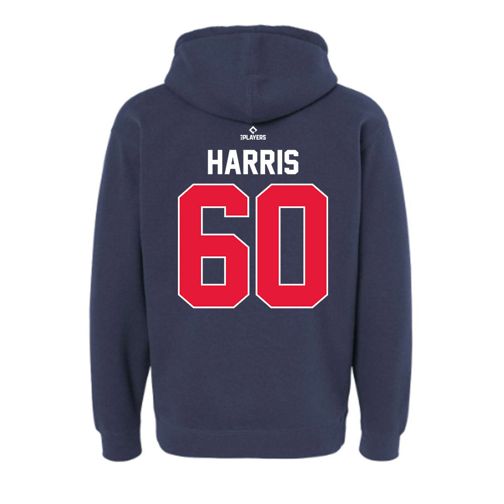 Worcester WooSox - MILB Baseball : Brett Harris - Hooded Pullover Sweatshirt-1