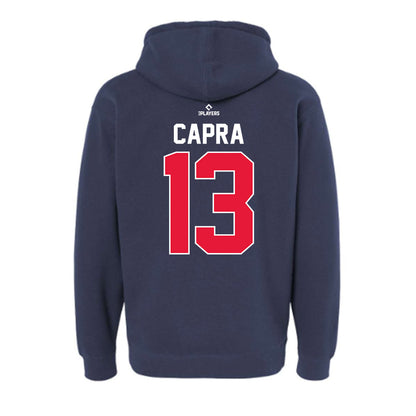 Worcester WooSox - MILB Baseball : Vinny Capra - Hooded Pullover Sweatshirt-1