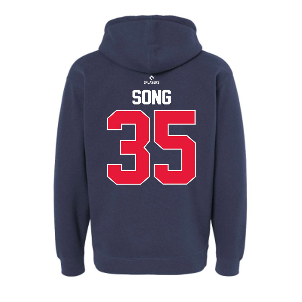 Worcester WooSox - MILB Baseball : Noah Song - Hooded Pullover Sweatshirt-1