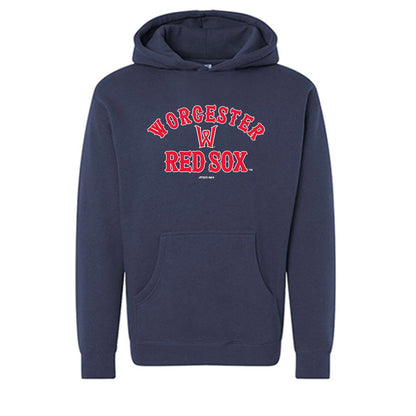 Worcester WooSox - MILB Baseball : Franklin Arias - Hooded Pullover Sweatshirt-0