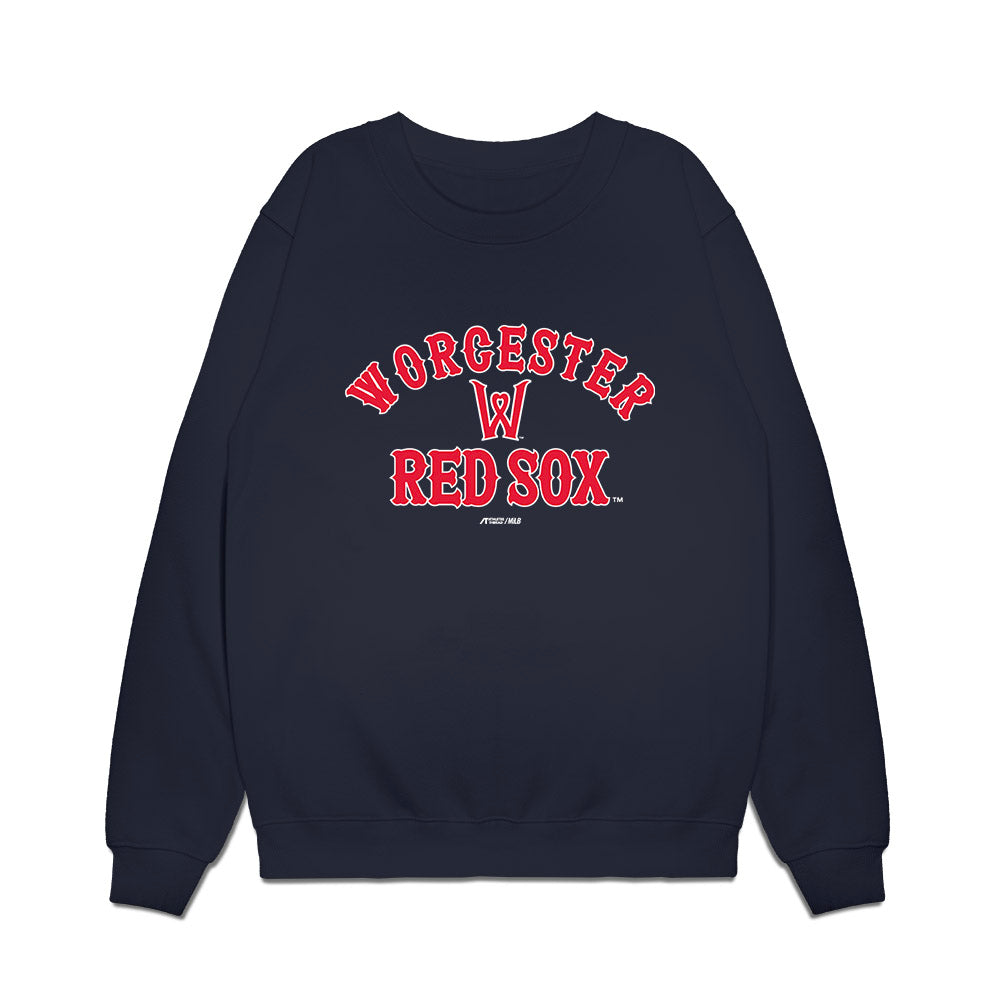 Worcester WooSox - MILB Baseball : Braiden Ward - Premium Crewneck Sweatshirt-0
