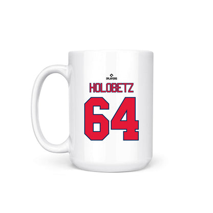 Worcester WooSox - MILB Baseball : John Holobetz - Coffee Mug-1