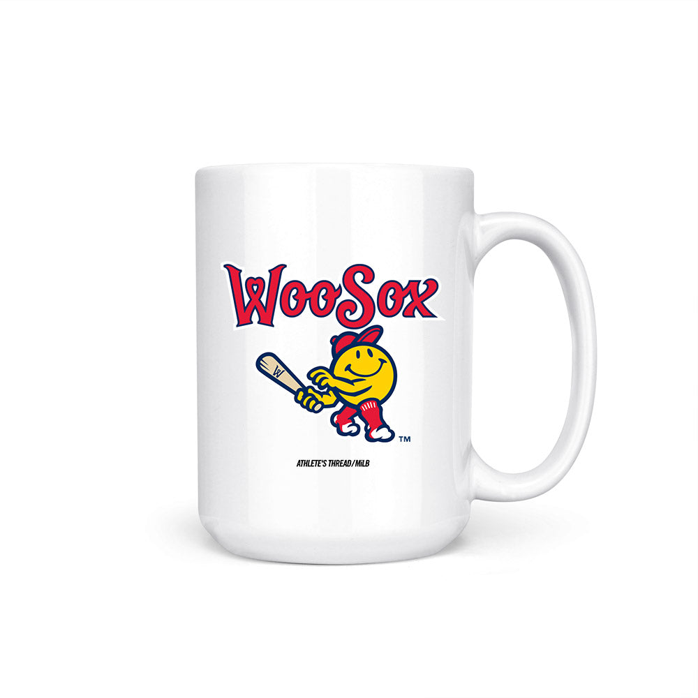 Worcester WooSox - MILB Baseball : John Holobetz - Coffee Mug-0