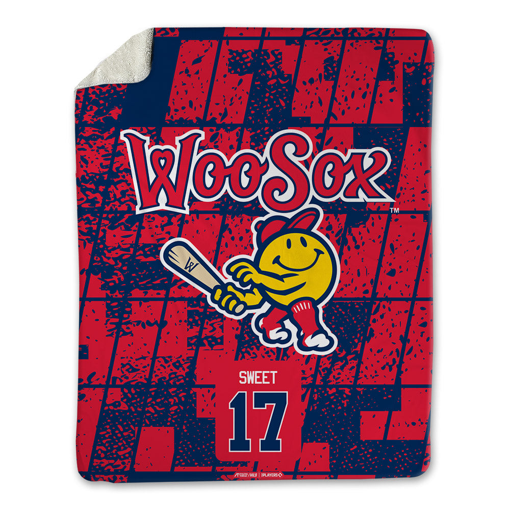 Worcester WooSox - MILB Baseball : Devin Sweet - Blanket-0