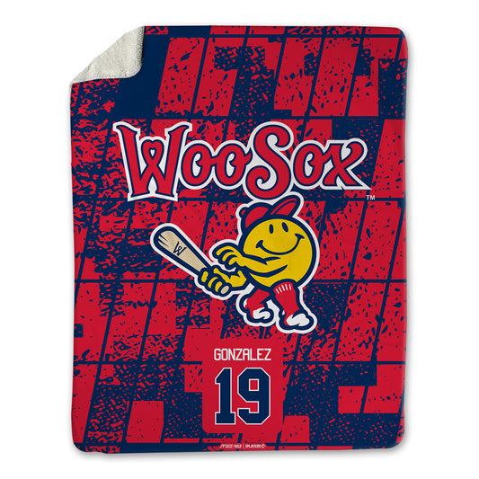 Worcester WooSox - MILB Baseball : Romy Gonzalez - Blanket-0