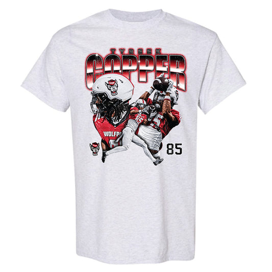 NC State - NCAA Football : Tyreek Copper - Collage T-Shirt-0