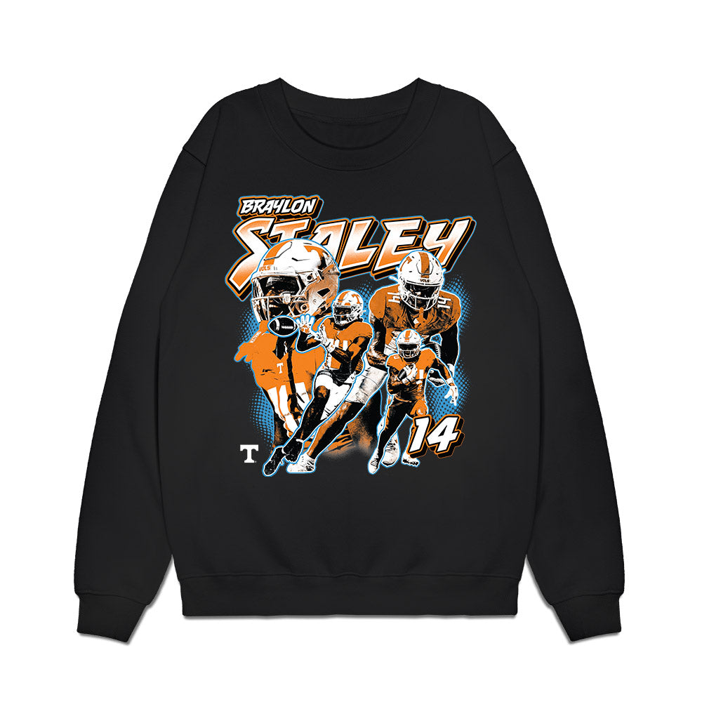 Tennessee - NCAA Football : Braylon Staley - Collage Premium Crewneck Sweatshirt-0