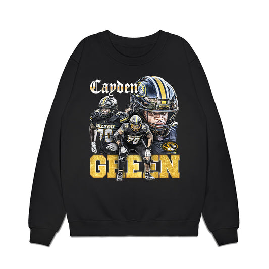 Missouri - NCAA Football : Cayden Green - Collage Premium Crewneck Sweatshirt-0