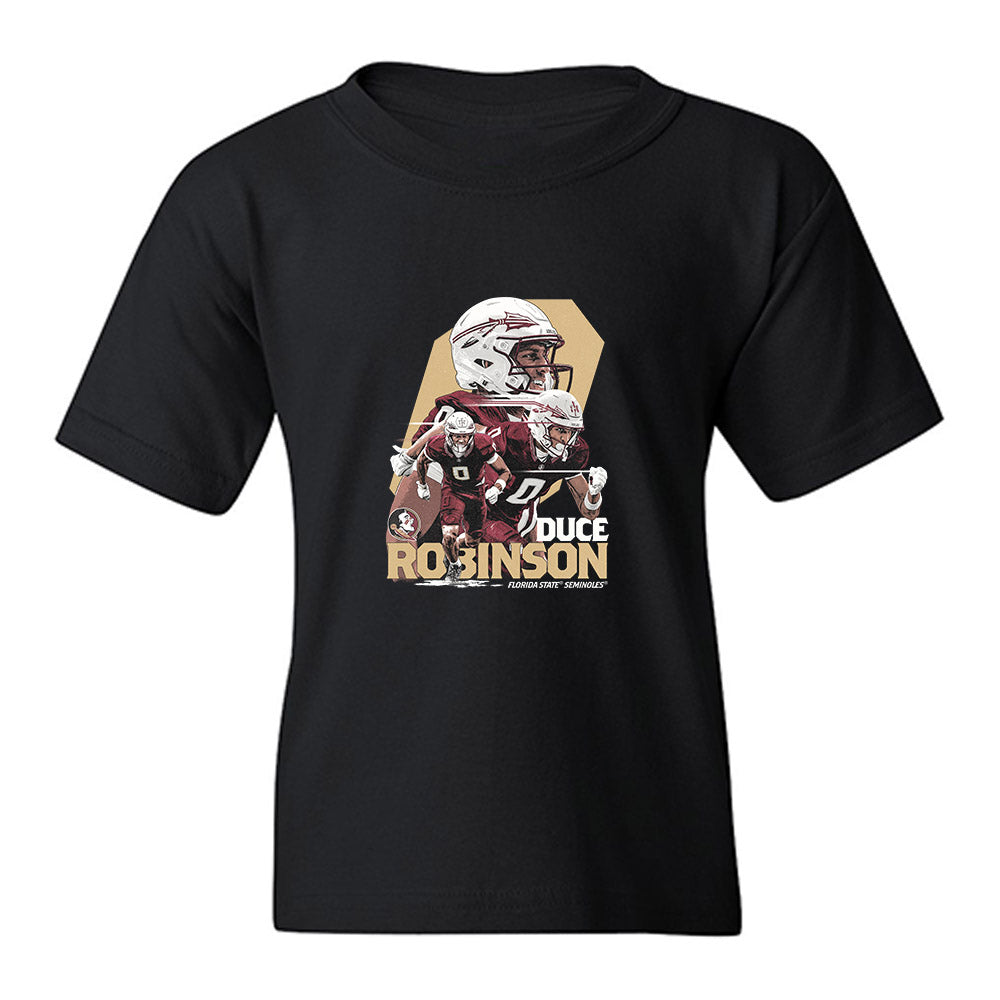 FSU - NCAA Football : Duce Robinson - Collage Youth T-Shirt-0