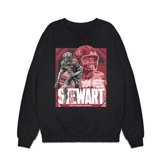 South Carolina - NCAA Football : Dylan Stewart - Collage Premium Crewneck Sweatshirt-0