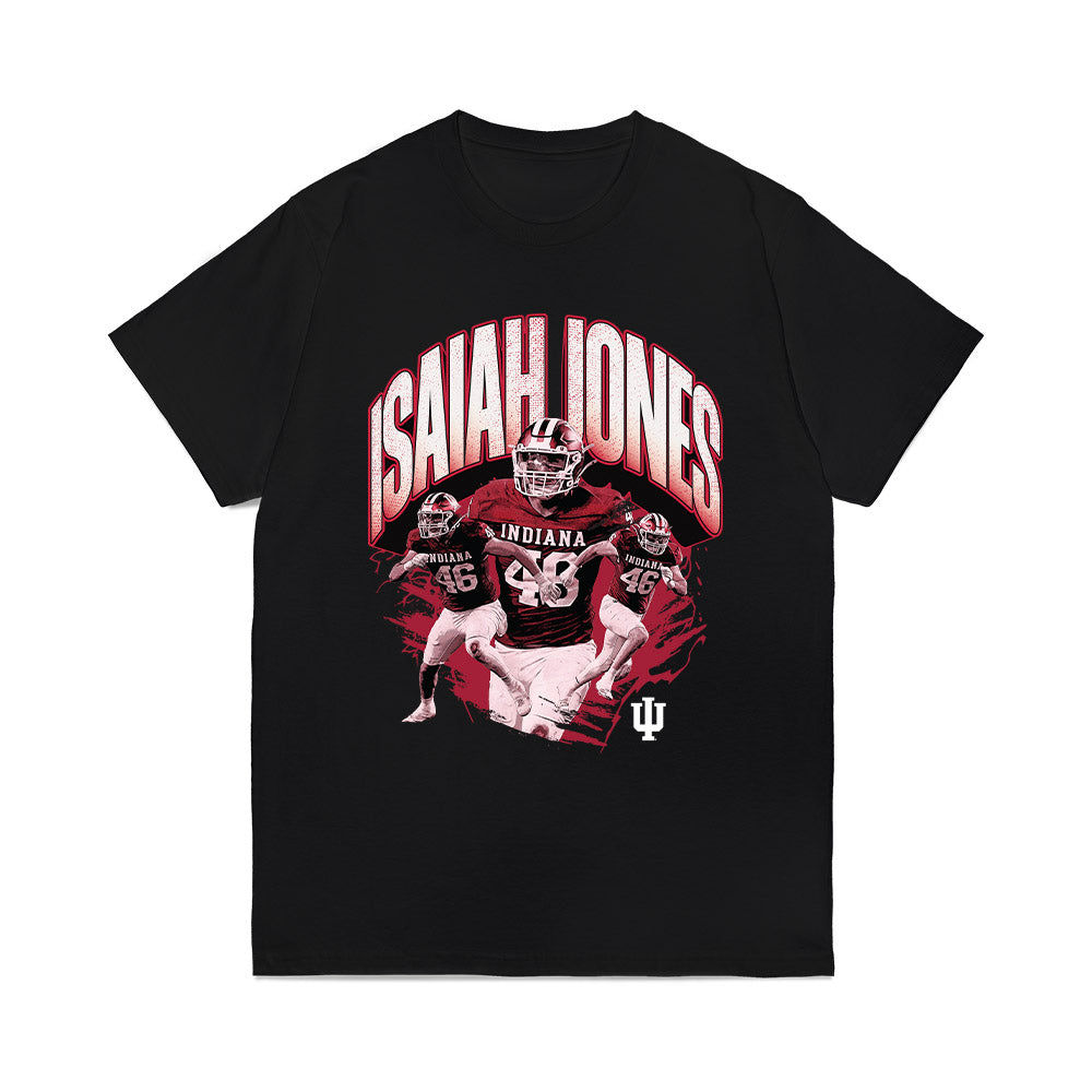 Indiana - NCAA Football : Isaiah Jones - Collage Comfort Colors T-Shirt-0