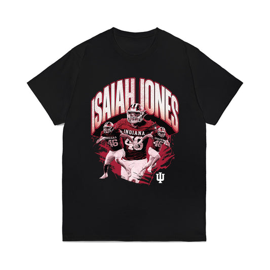 Indiana - NCAA Football : Isaiah Jones - Collage Comfort Colors T-Shirt-0