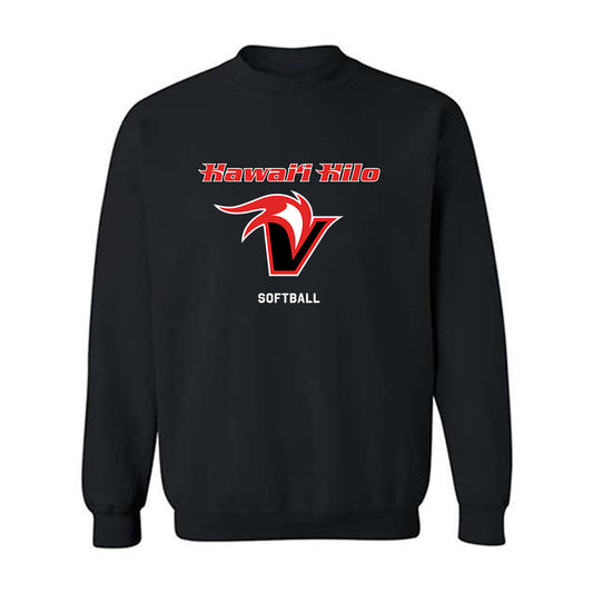 UH Hilo - NCAA Softball : Janessa Santos - Crewneck Sweatshirt-0