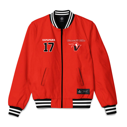 UH Hilo - NCAA Softball : Lia Hamamura - Bomber Jacket-0