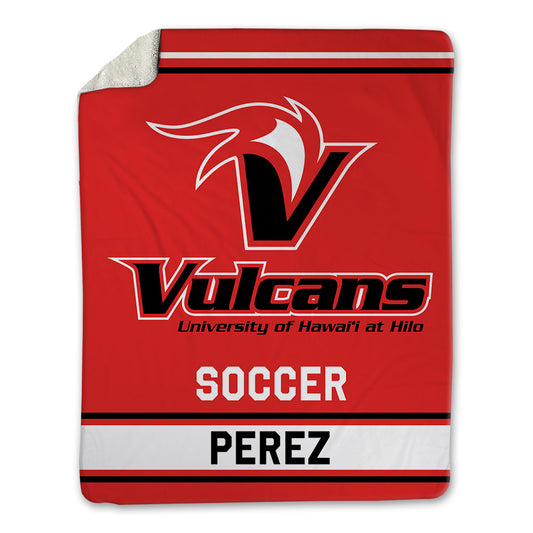 UH Hilo - NCAA Women's Soccer : Ashley Perez - Blanket-0