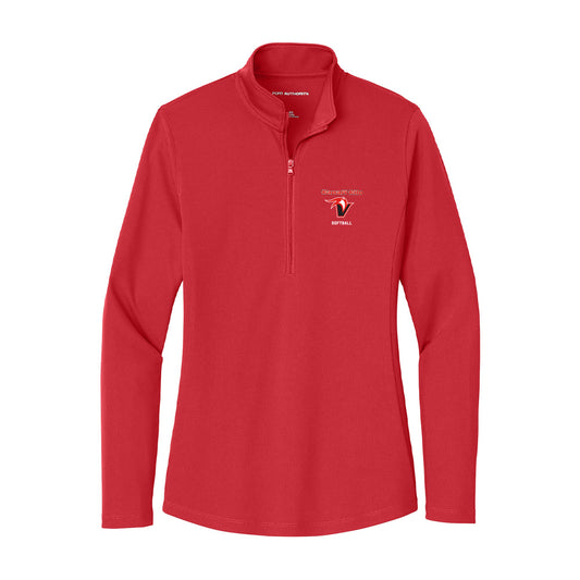 UH Hilo - NCAA Softball : Janessa Santos - Women's Lightweight Quarter Zip Jacket-0