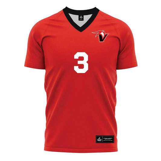 UH Hilo - NCAA Women's Soccer : Drew Sievers - Red Soccer Jersey-0