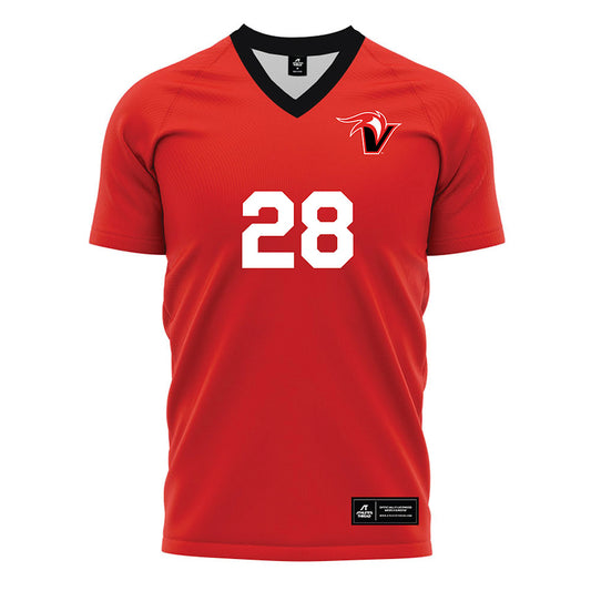 UH Hilo - NCAA Women's Soccer : Silvia Shirey - Red Soccer Jersey-0
