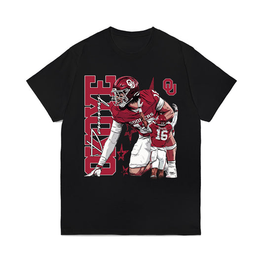 Oklahoma - NCAA Football : Danny Okoye - Collage Comfort Colors T-Shirt-0