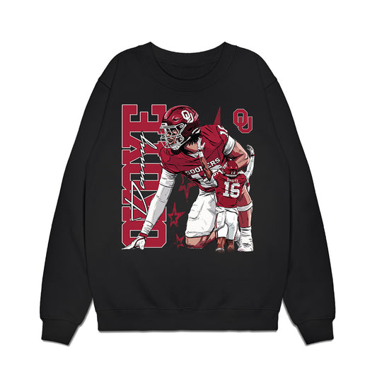 Oklahoma - NCAA Football : Danny Okoye - Collage Premium Crewneck Sweatshirt-0